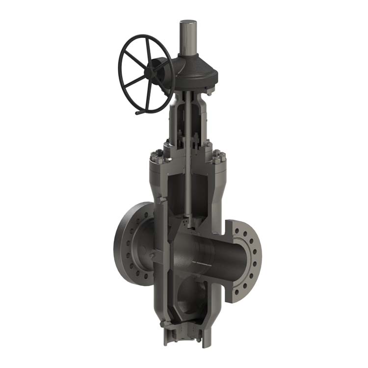 Industrial Gate Valve Installation